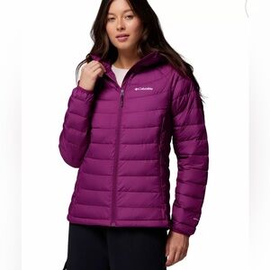 Columbia Powder Lite II hooded jacket medium NWT